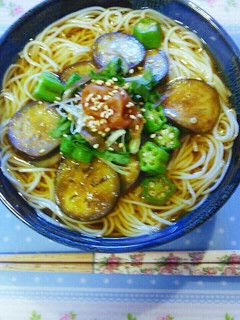 夏野菜そうめん-レシピのメイン写真