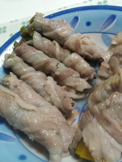 かぼちゃとオクラの肉巻き蒸し☆-レシピのメイン写真