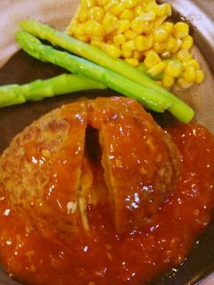チーズハンバーグ-レシピのメイン写真