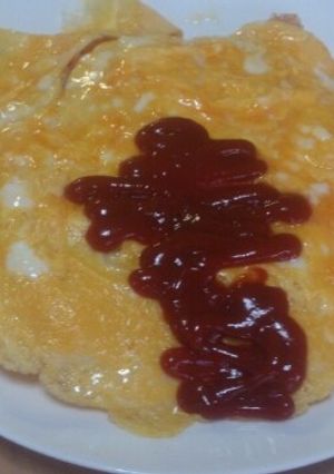 パパッとオムライス♪取り分けて食べょ！-レシピのメイン写真