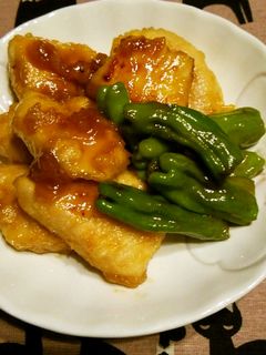 夏バテ!鶏むね肉×ししとう!梅照り焼き♪-レシピのメイン写真