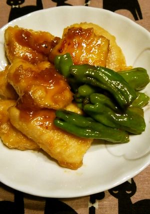 夏バテ！鶏むね肉×ししとう！梅照り焼き♪-レシピのメイン写真