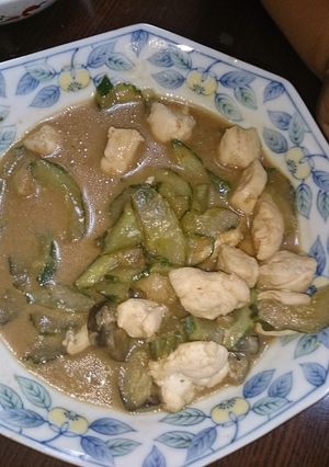 きゅうりと肉みそ炒め-レシピのメイン写真