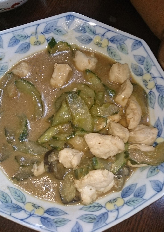 きゅうりと肉みそ炒め-レシピのメイン写真