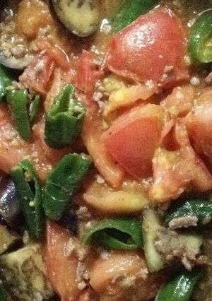 夏野菜の余りもの炒め-レシピのメイン写真