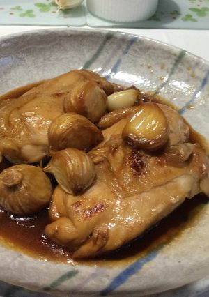 超簡単！鶏肉のニンニク煮-レシピのメイン写真