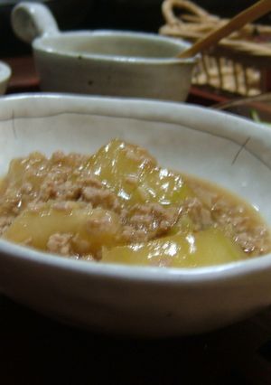 冬瓜の豚ひき肉あんかけ-レシピのメイン写真