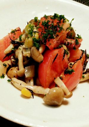 きのことひじき豆のデリ風サラダ☆-レシピのメイン写真