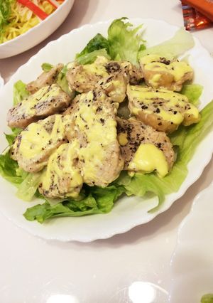 安うま！ムネ肉のマヨ焼き-レシピのメイン写真