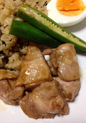 夏に☆鶏肉のキューちゃん漬け味-レシピのメイン写真