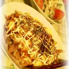 รูปของ オム焼きそば