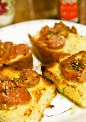 ビールにピッタリないつでもカナッペ♪-レシピのメイン写真