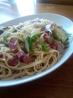 母の味。きのこの和風パスタ-レシピのメイン写真