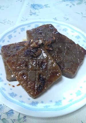 ゴライト流！！昭和村こんにゃくステーキ-レシピのメイン写真