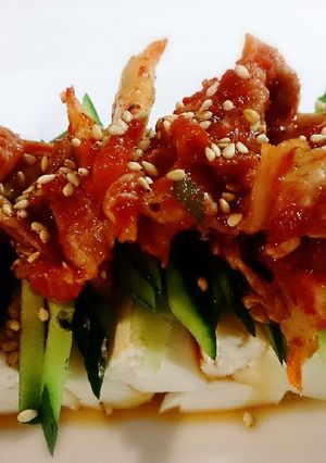 韓国風豆腐サラダ-レシピのメイン写真