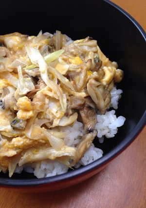 あさりと卵の丼-レシピのメイン写真
