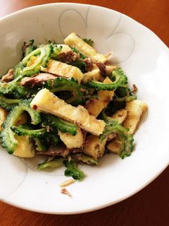 ゴーヤーと鯖缶のサラダ-レシピのメイン写真