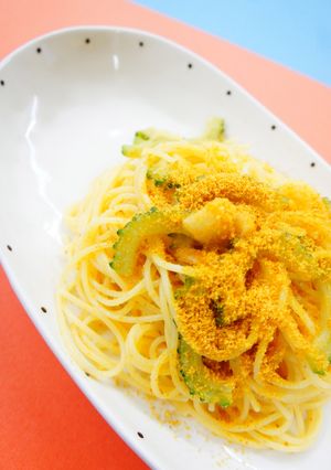 簡単！カラスミたっぷりゴーヤパスタ-レシピのメイン写真