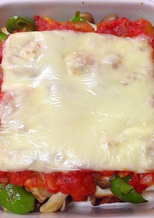 トマトソースdeパングラタン-レシピのメイン写真