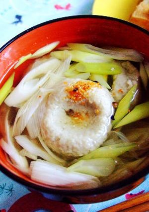 昆布茶で作る、スピードつみれ汁！-レシピのメイン写真