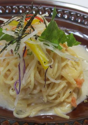 簡単★明太子の冷製パスタ-レシピのメイン写真