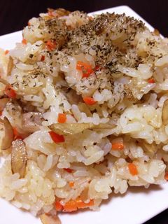 鶏ごぼう☆ピラフ風-レシピのメイン写真