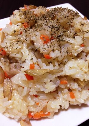 鶏ごぼう☆ピラフ風-レシピのメイン写真