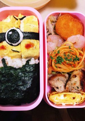 ミニオンのお弁当-レシピのメイン写真