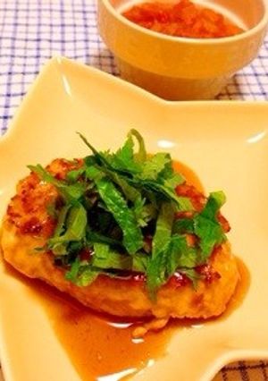 簡単☆豆腐ハンバーグの南蛮だれ-レシピのメイン写真