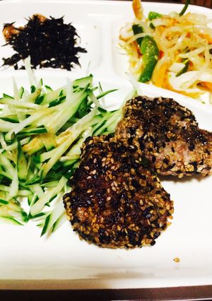 簡単☆香ばしい豚コマ胡麻焼き-レシピのメイン写真