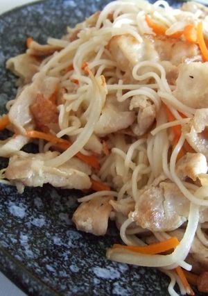 簡単ランチに!焼きそうめん♪-レシピのメイン写真