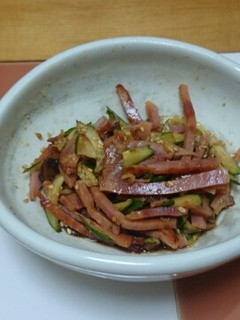 焼き豚の中華風おつまみ !-レシピのメイン写真
