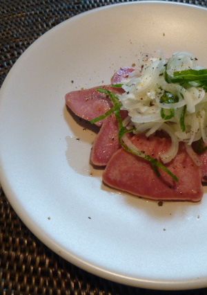 ササっと完成！さっぱりねぎスモークタン-レシピのメイン写真