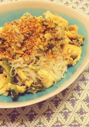 さっぱり素麺チャンプル꒱*:･-レシピのメイン写真