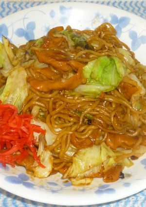 パパのとんちゃん焼きそば-レシピのメイン写真