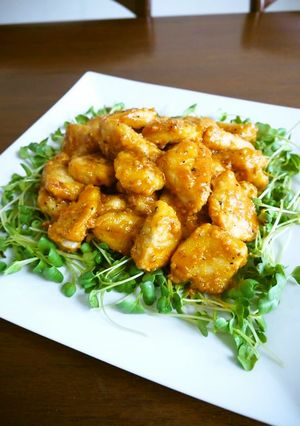【レシピ動画】鶏むね肉のオーロラソース♪-レシピのメイン写真