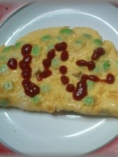 枝豆のオムレツ風卵焼き-レシピのメイン写真