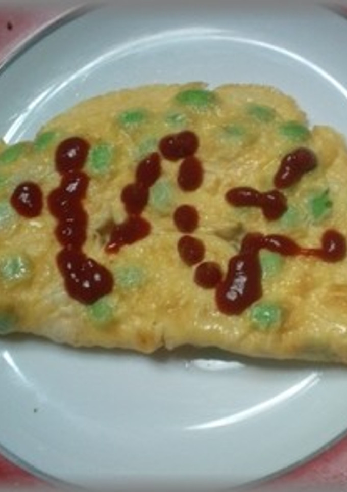 枝豆のオムレツ風卵焼き-レシピのメイン写真