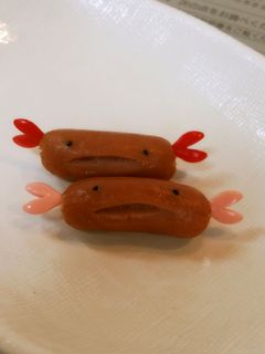 ゆるゆるソーセー人-レシピのメイン写真