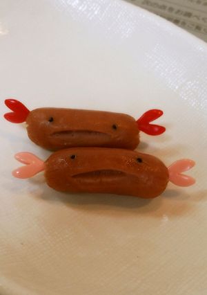 ゆるゆるソーセー人-レシピのメイン写真