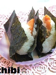 銀鮭おにぎり♪-レシピのメイン写真