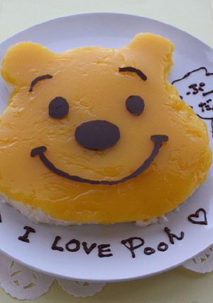 プーさんのひんやり~ふるんふるんゼリー-レシピのメイン写真
