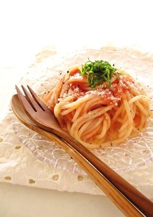 フレッシュトマトソースの冷製パスタ…-レシピのメイン写真