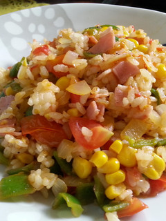 トマトチャーハン-レシピのメイン写真