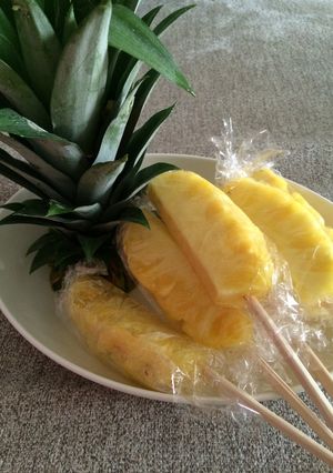 パインそのままアイスキャンディ-レシピのメイン写真