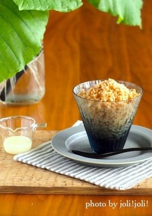 ミルクコーヒーのかき氷-レシピのメイン写真