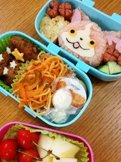 2014年夏キャラ弁 ジバニャン弁当☆-レシピのメイン写真
