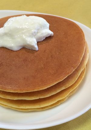ヨーグルトパンケーキ-レシピのメイン写真