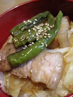 やわらか豚角煮のどんぶり☆-レシピのメイン写真