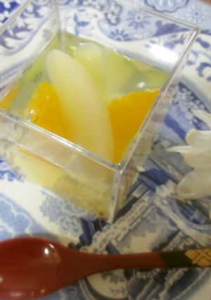 フルーツの寒天寄せ-レシピのメイン写真